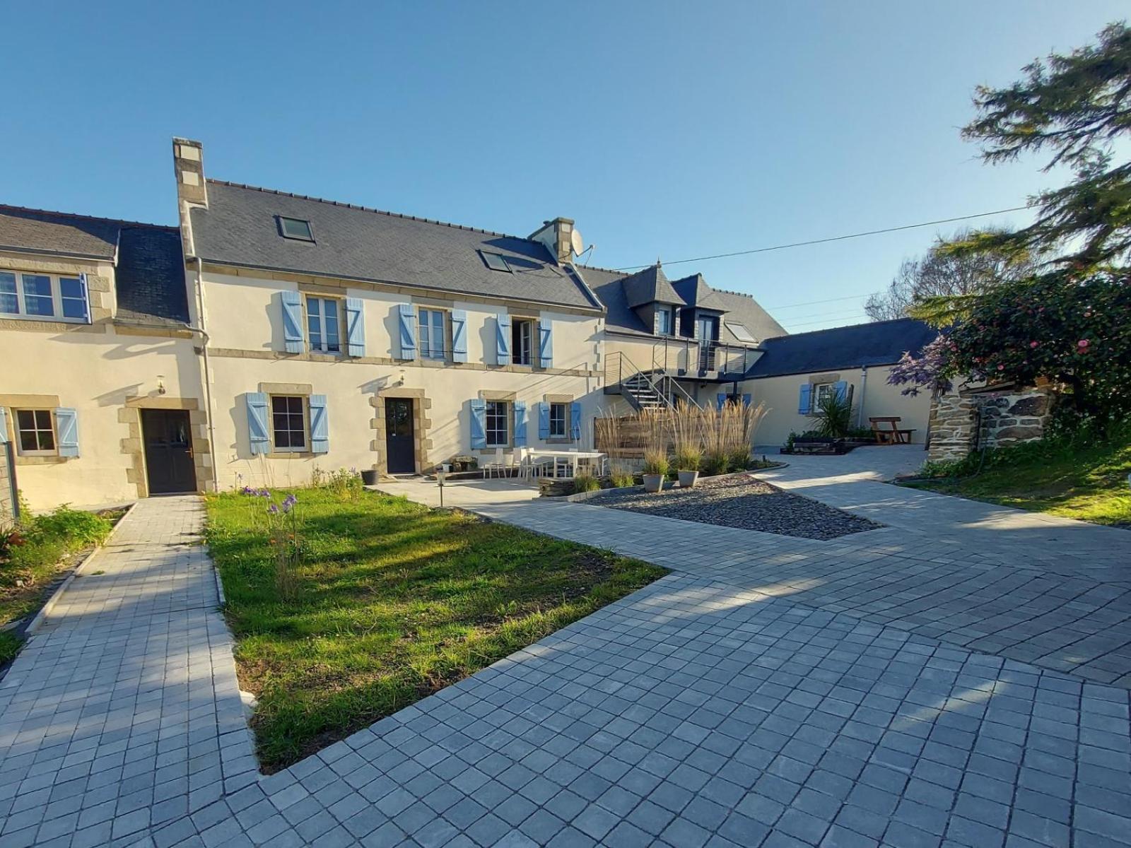 Le Quartier D'Hiver, Maison D'Hotes Cléden-Cap-Sizun Kültér fotó